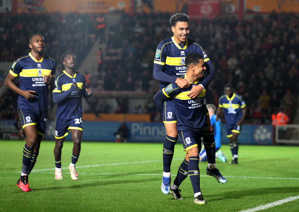 Exeter City v Middlesbrough - Carabao Cup Fourth Round