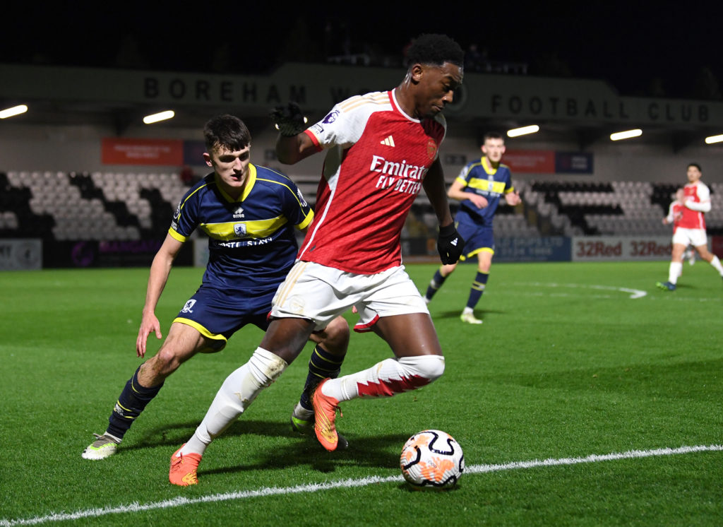 Arsenal U21 v Middlesbrough U21: Premier League 2